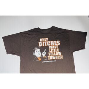 Vintage Cleveland Browns T-shirt Men’s Size large Steelers Parody